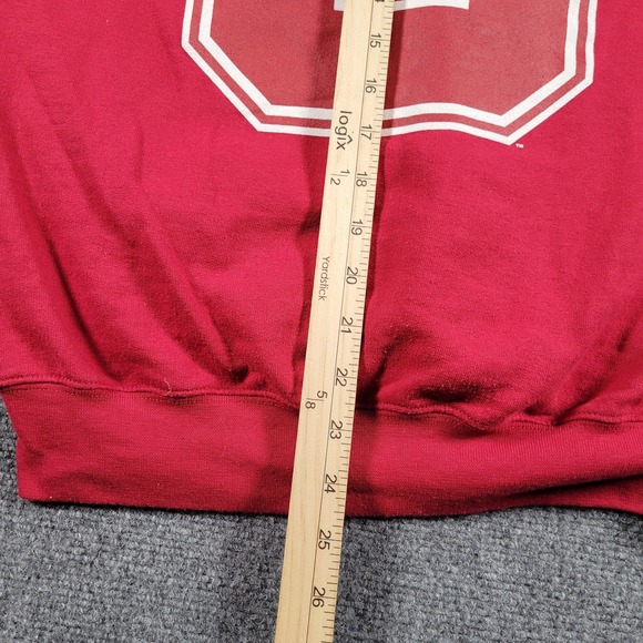 Stanford University Hoodie Mens Small Champion Cardinal Sweatshirt Pullover Coll - Picture 3 of 9